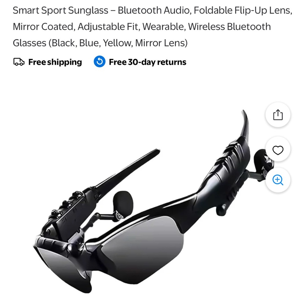 Bluetooth sunglasses
